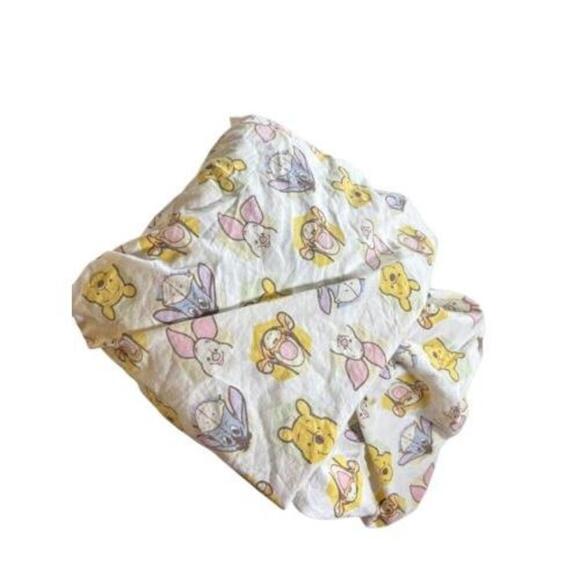 Vintage 90S Disney Winne The Pooh Baby/Toddler Fitted Bed Sheet - Picture 2 of 2